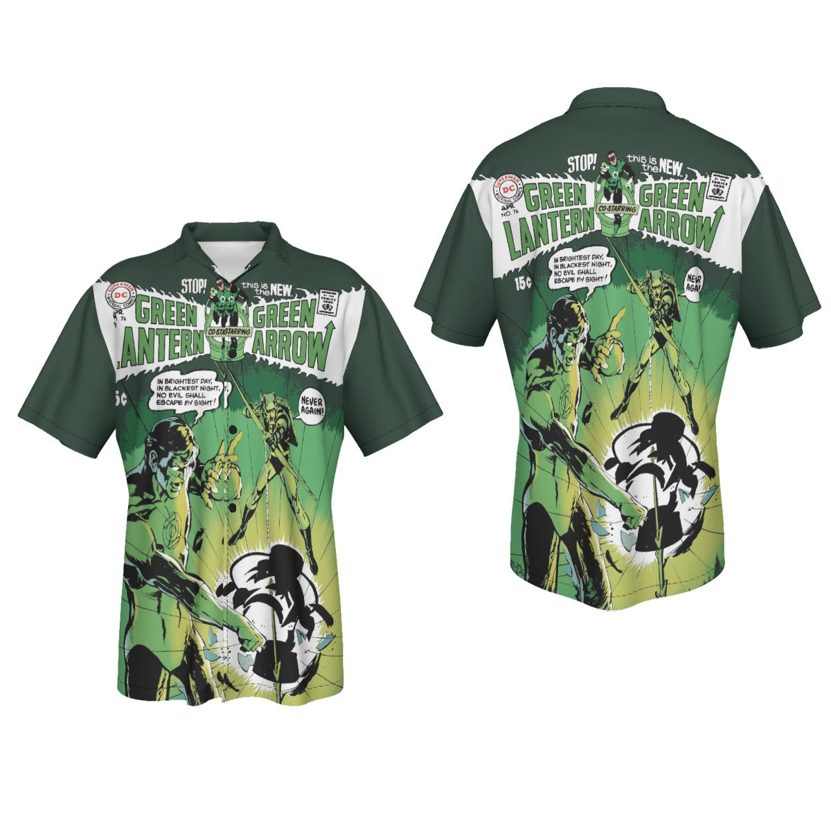 GREEN LANTERN GREEN ARROW 76 All Over Print Shirt & Tank Top