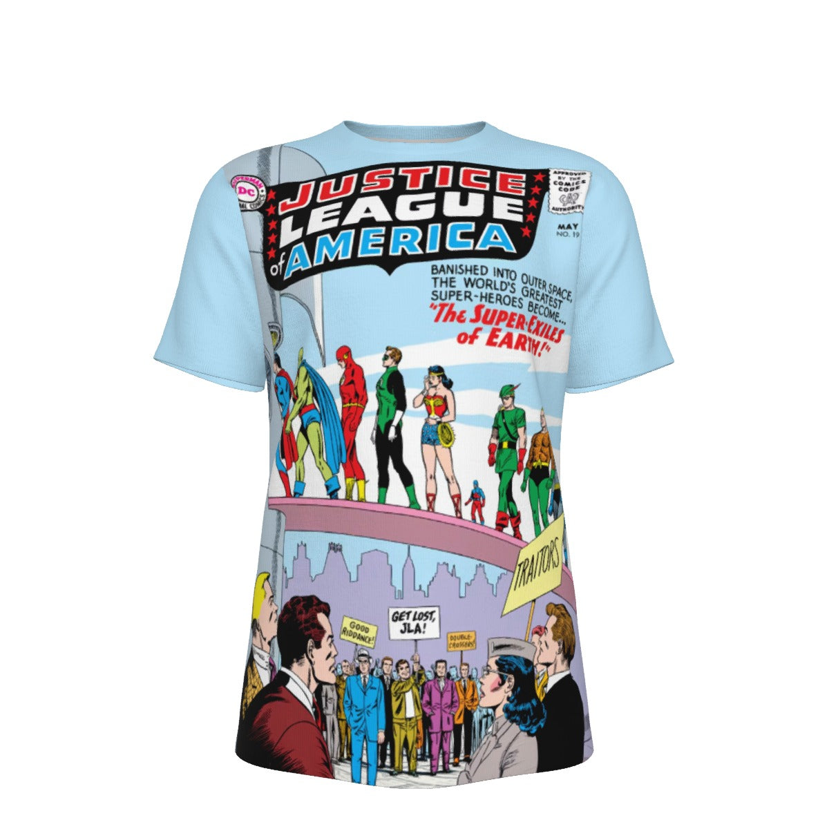JLA 19 All Over Print Shirt & Tank Top