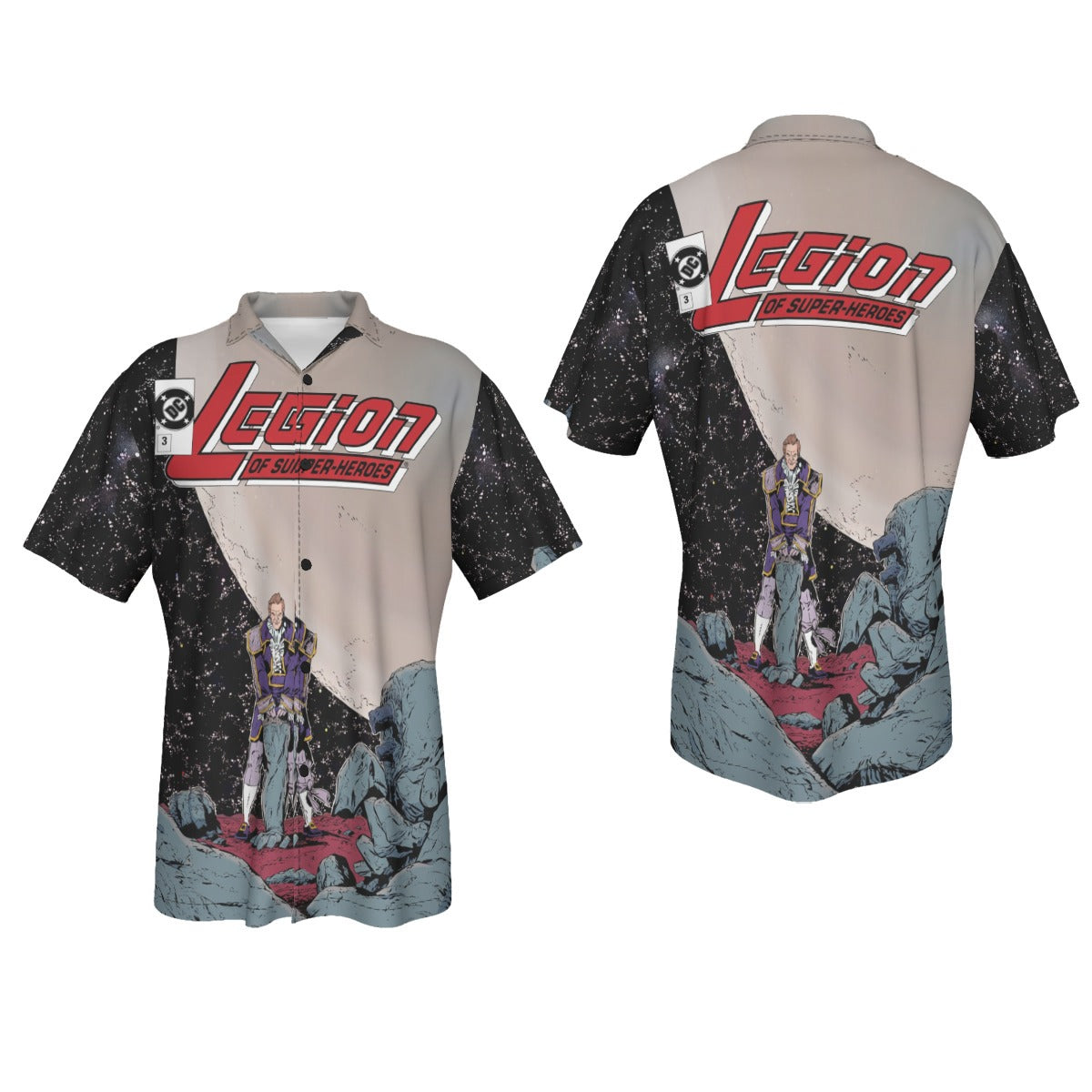 LEGION 3 BAXTER RUN ALL OVER PRINT SHIRT OR TANK  - GIFFEN ART