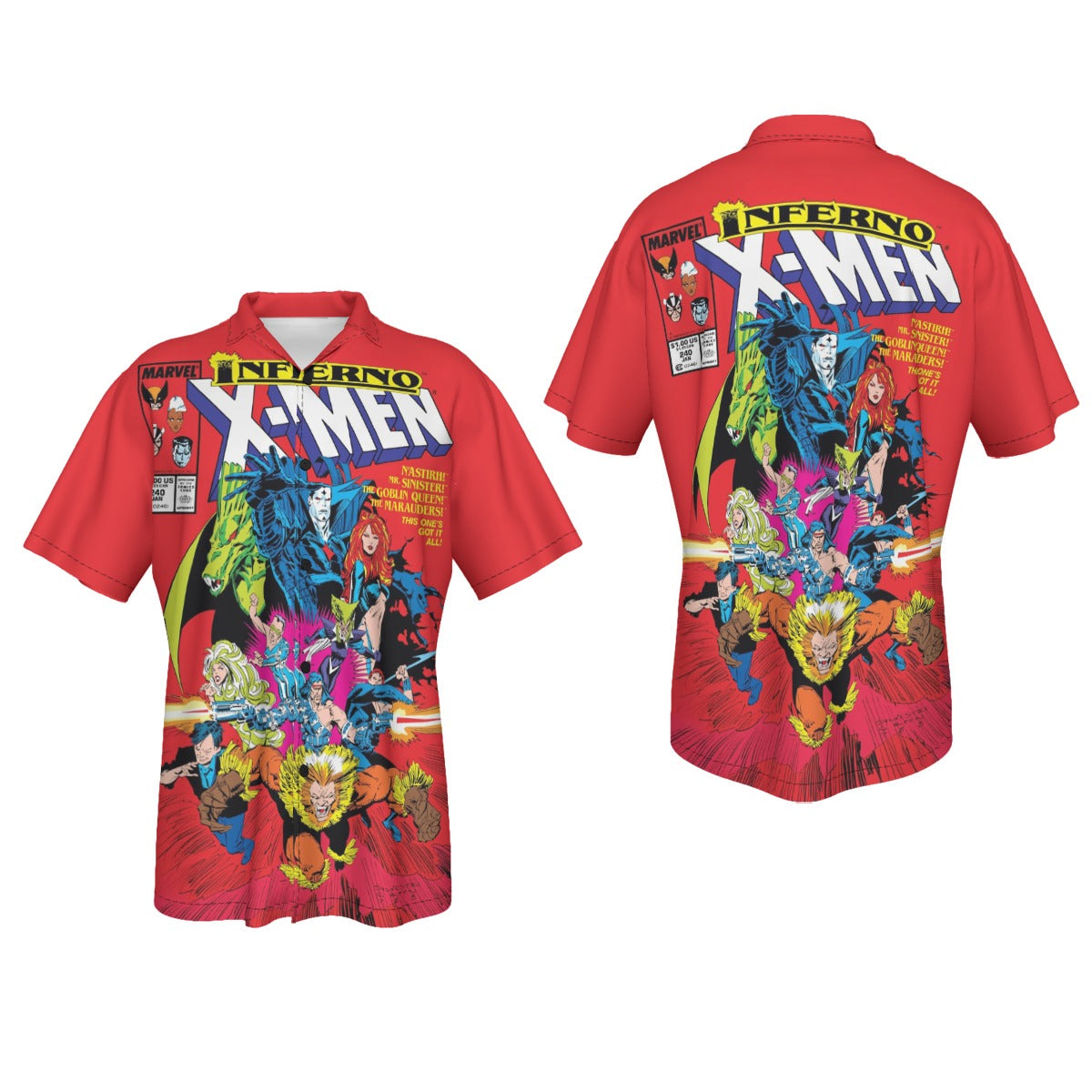 XMEN 240 All Over Print Shirt & Tank Top