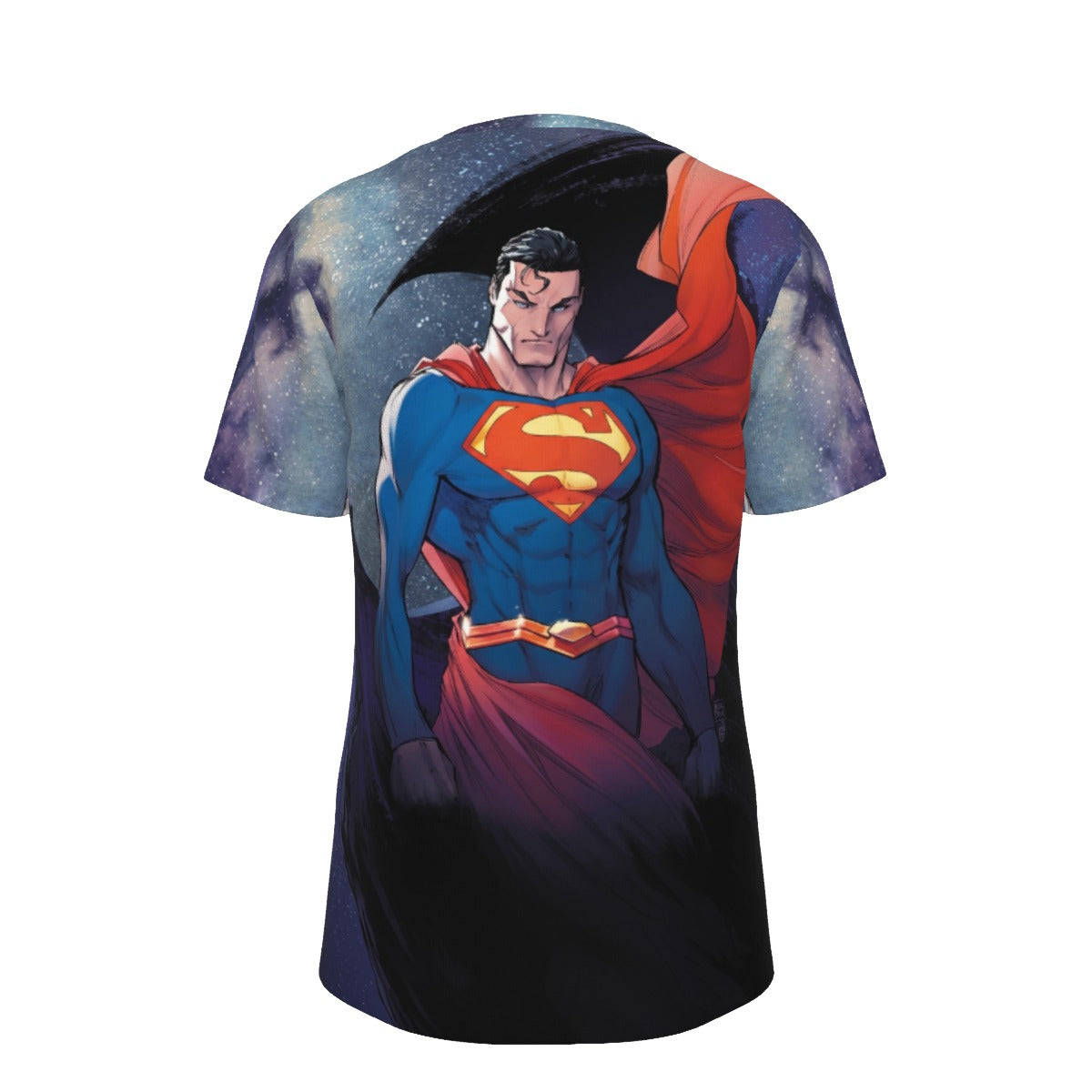 SUPERMAN: DARK KNIGHT: METAL 1 VAR COVER ALL OVER PRINT SHIRT OR TANK -MICHAEL TURNER ART