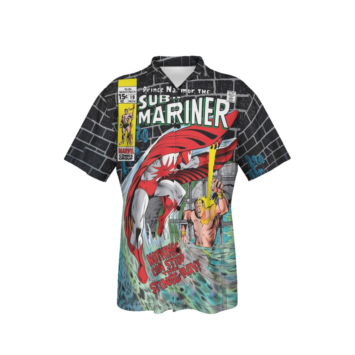SUBMARINER 19 All Over Print Shirt & Tank Top - STINGRAY