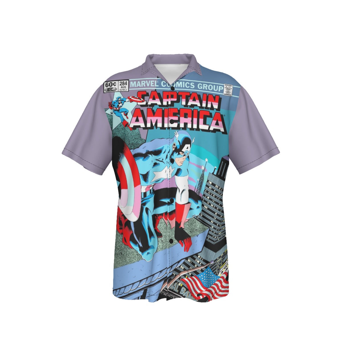 CAPTAIN AMERICA 284 ALL OVER PRINT SHIRT OR TANK