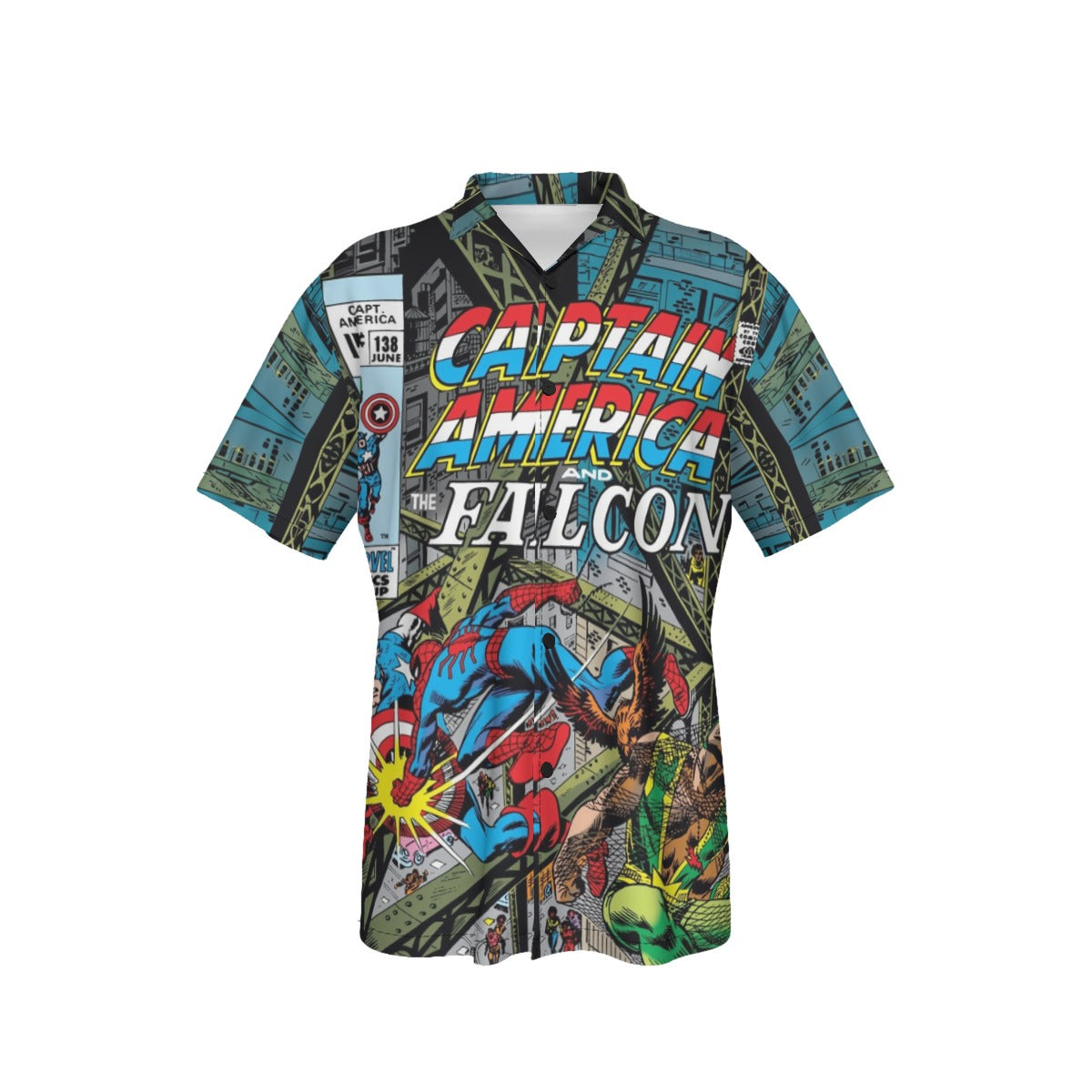 CAPTAIN AMERICA 144 All Over Print Shirt & Tank Top