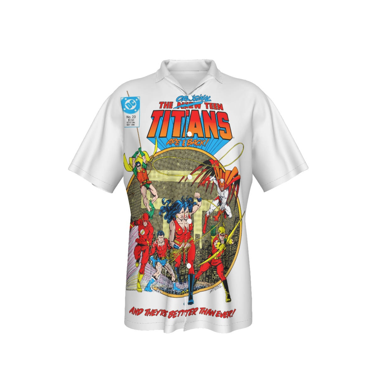 NEW TEEN TITNAS 20 All Over Print Shirt & Tank Top