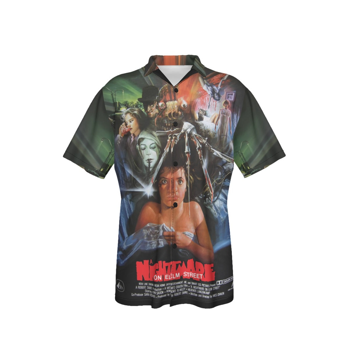 NIGHTMARE ON ELM STREET MOVIE POSTER All Over Print Shirt & Tank Top