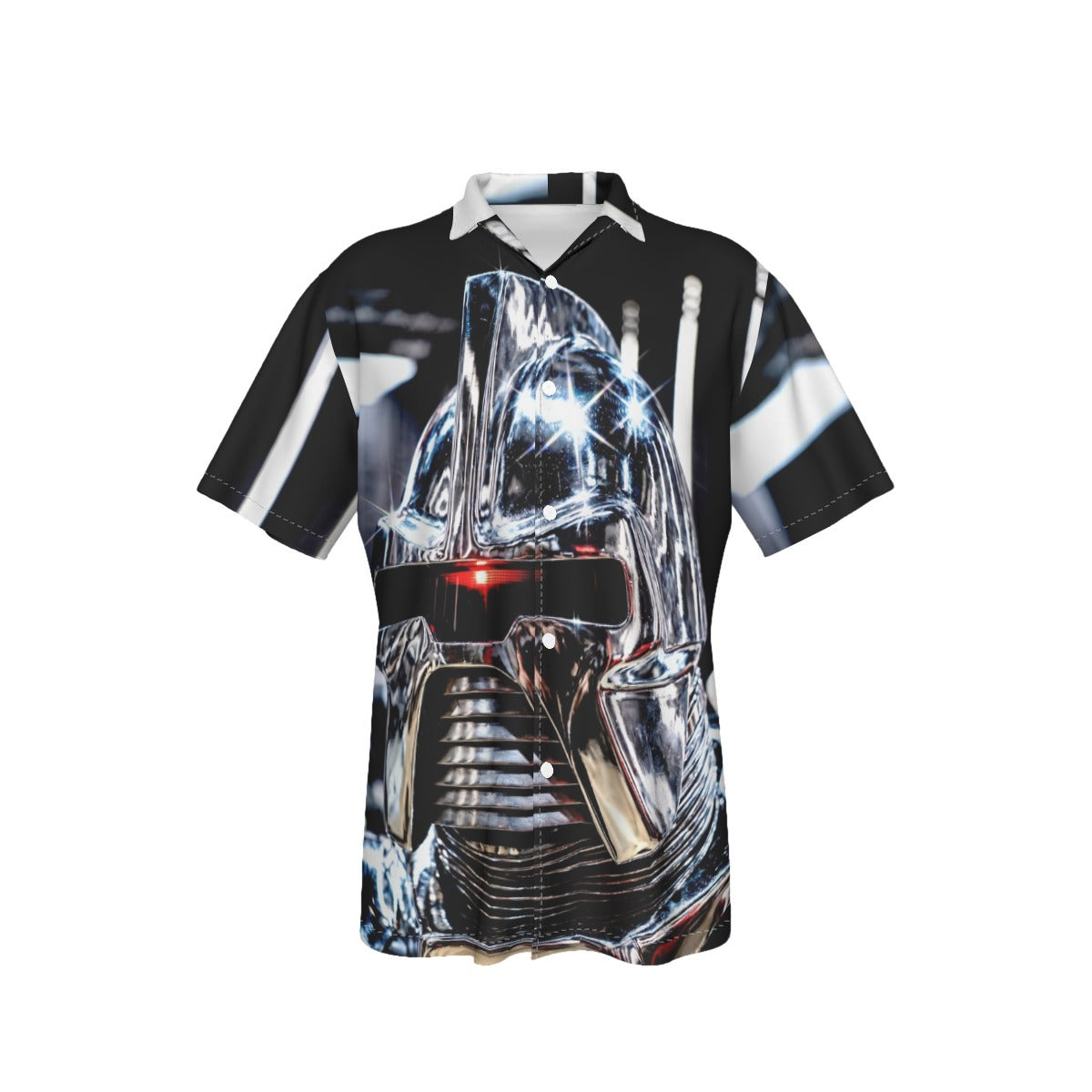 CYLON FACE All Over Print Shirt & Tank Top = BATTLESTAR GALACTICA