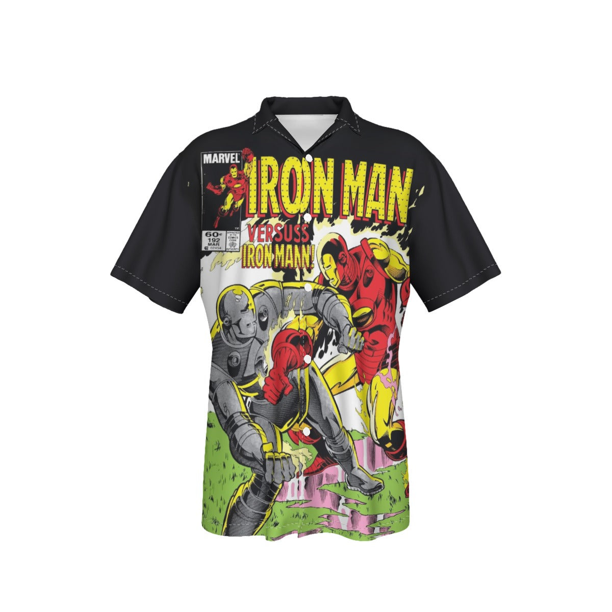 IRON MAN 192 ALL OVER PRINT SHIRT OR TANK