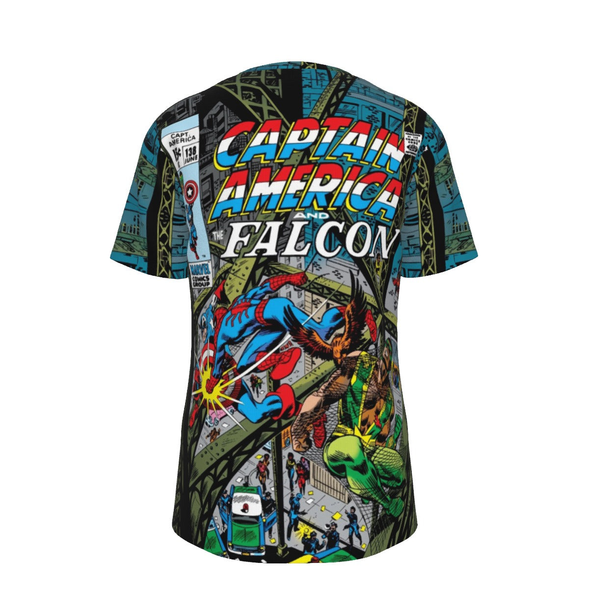 CAPTAIN AMERICA 144 All Over Print Shirt & Tank Top
