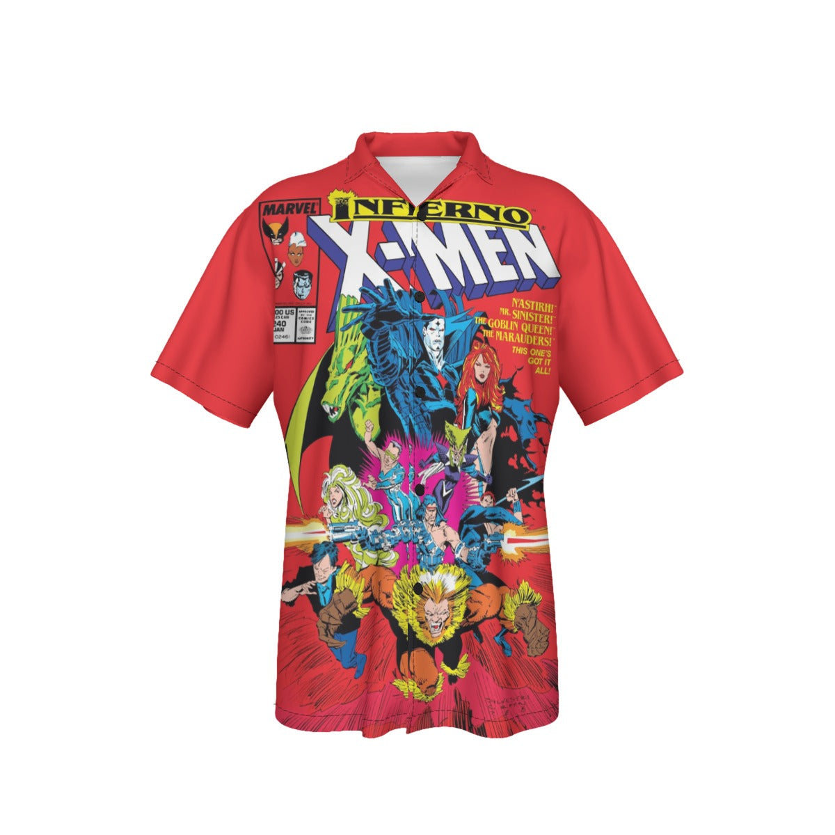 XMEN 240 All Over Print Shirt & Tank Top