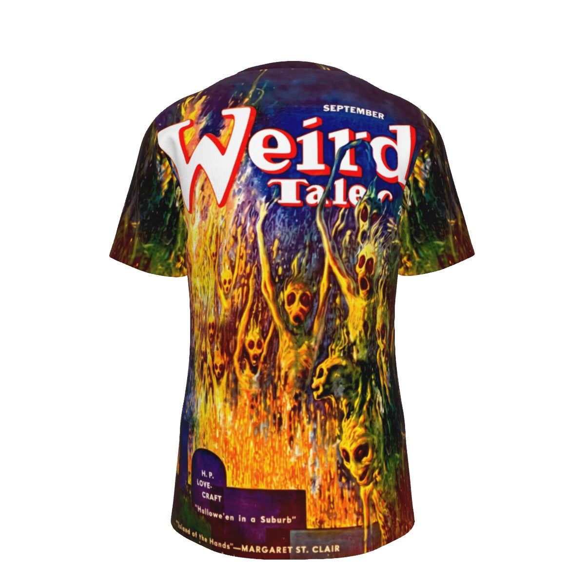 WEIRD TALES 19 ALL OVER PRINT SHIRT OR TANK