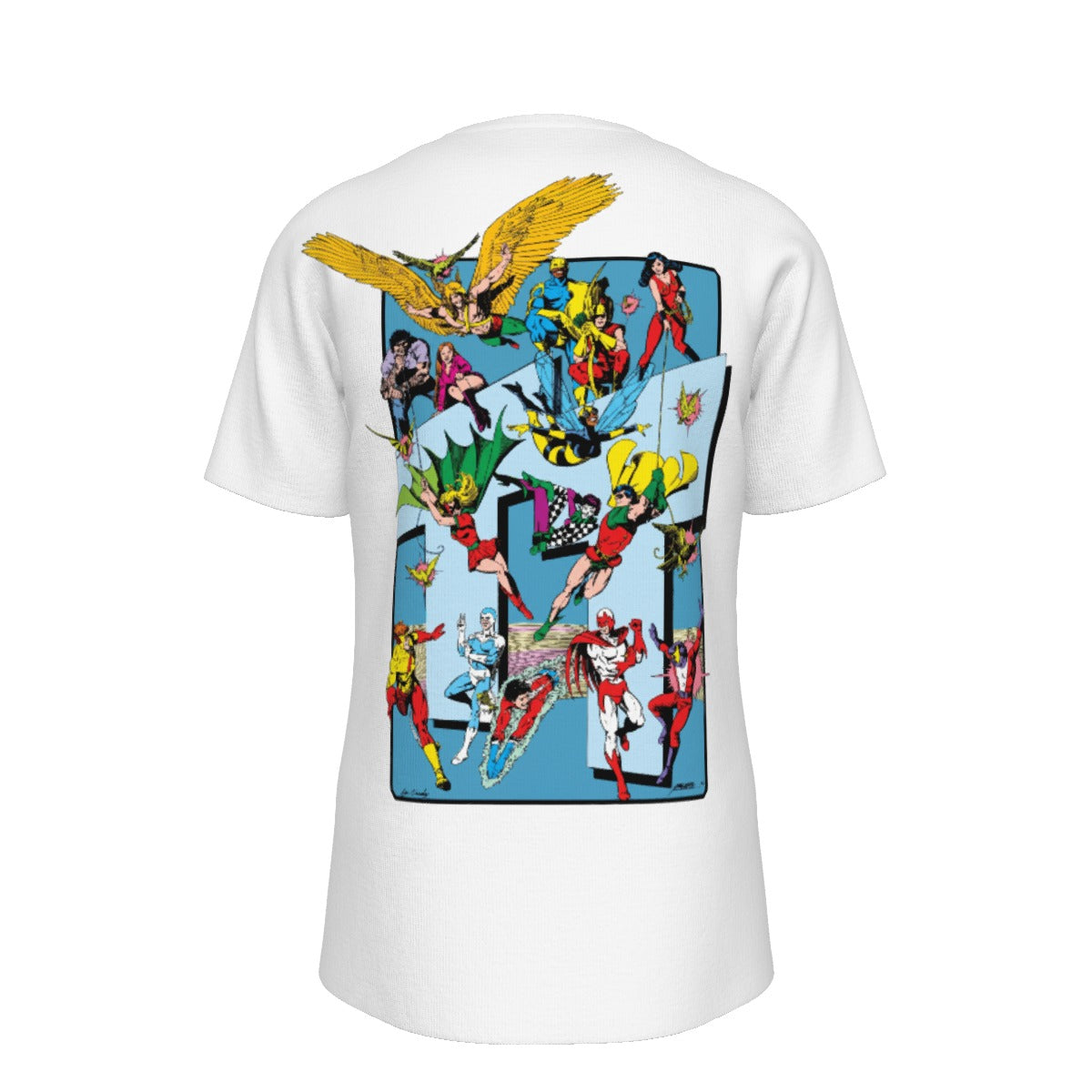 TEEN TITANS WEST TT All Over Print Shirt & Tank Top -GEORGE PEREZ ART
