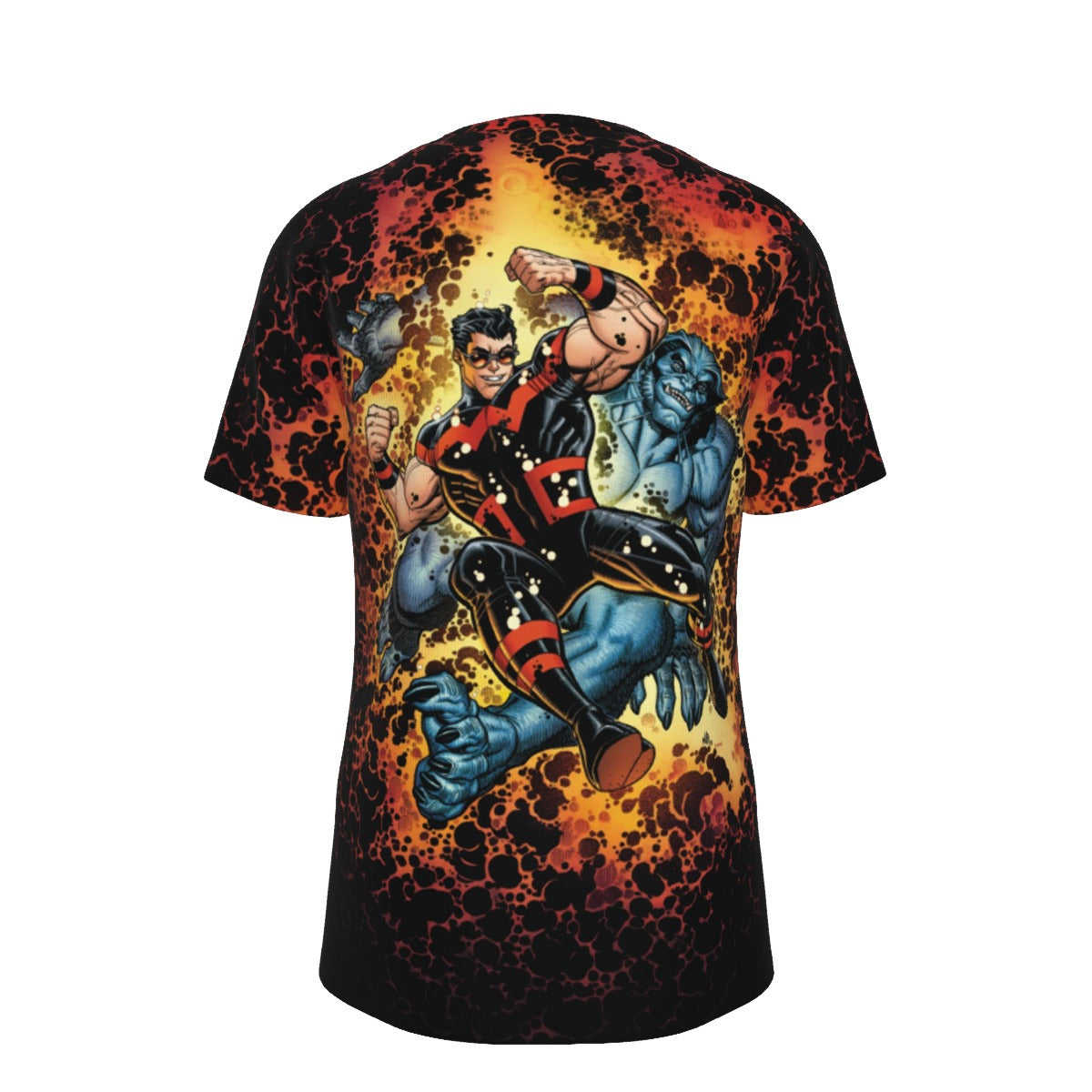 XMEN 2 All Over Print Shirt & Tank Top - WONDERMAN AND BEAST