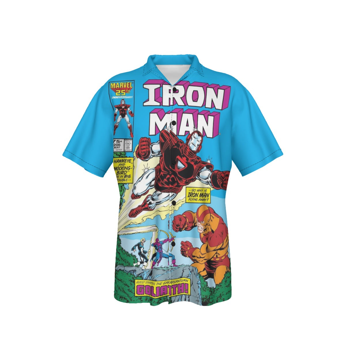 IRON MAN 206 ALL OVER PRINT SHIRT OR TANK