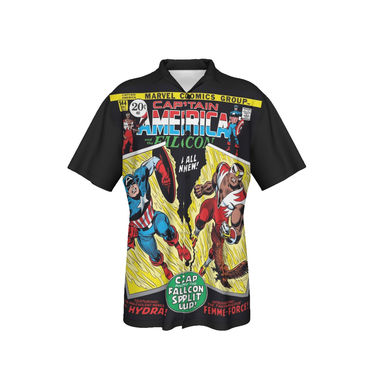 CAPTAIN AMERICA 138  All Over Print Shirt & Tank Top