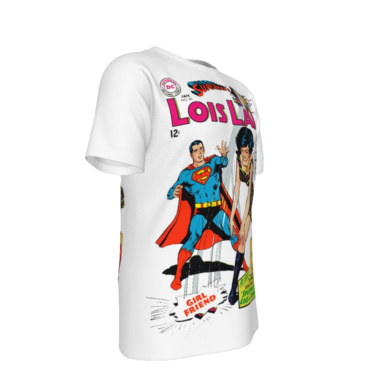 LOIS LANE 80 All Over Print Shirt & Tank Top - SUPERMAN'S GIRLFRIEND