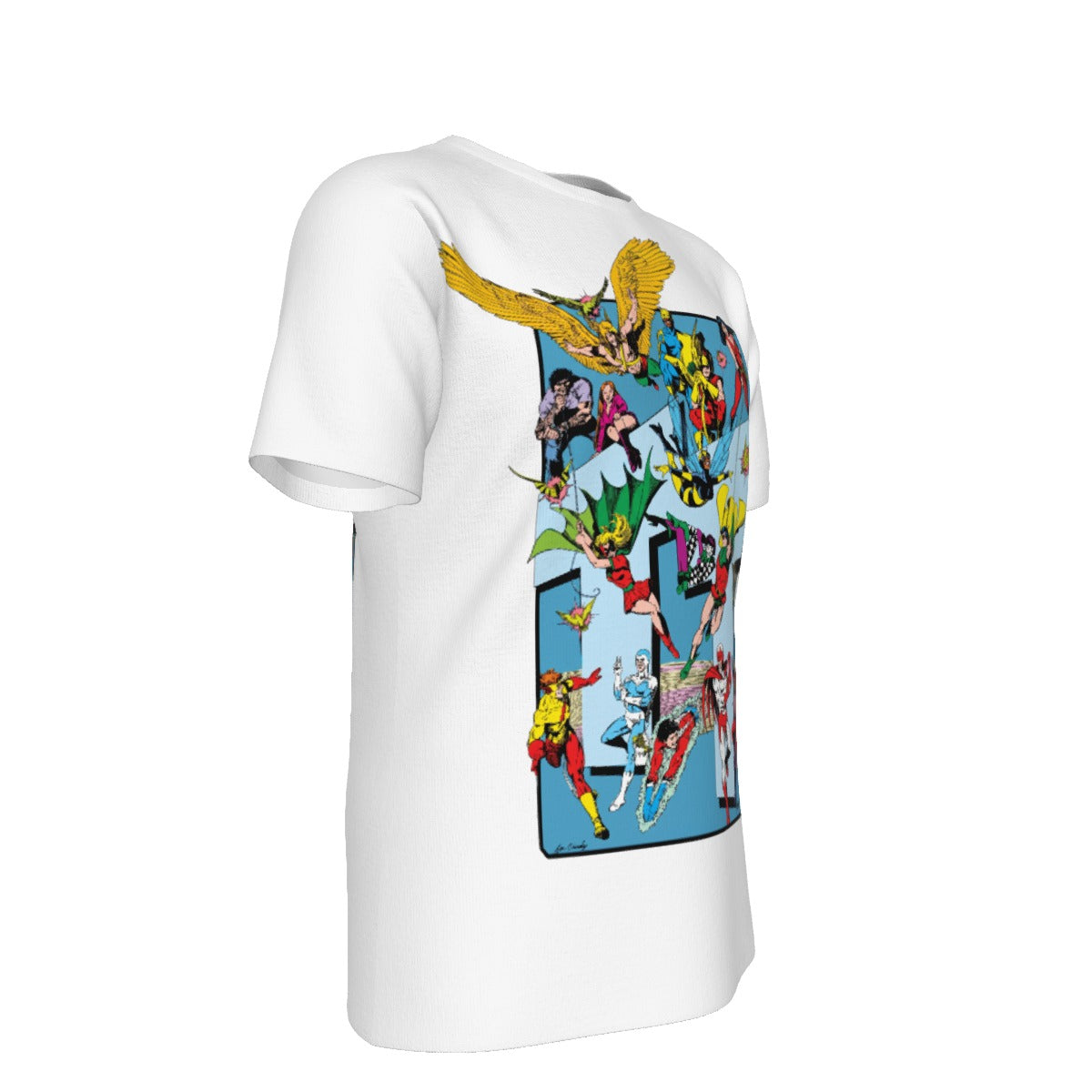 TEEN TITANS WEST TT All Over Print Shirt & Tank Top -GEORGE PEREZ ART