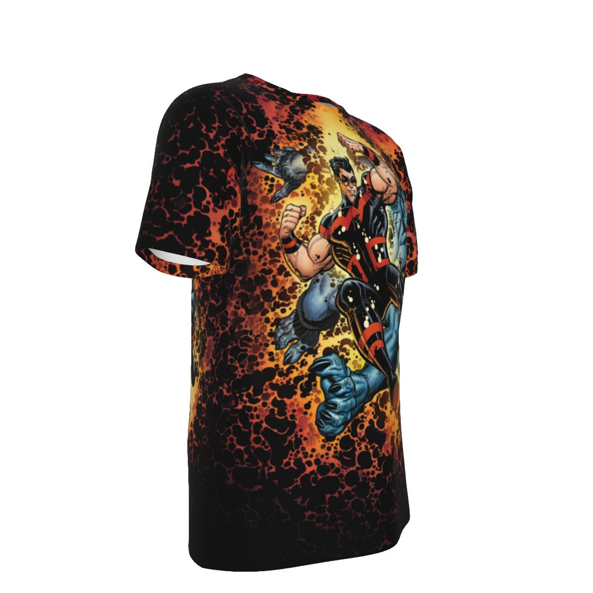 XMEN 2 All Over Print Shirt & Tank Top - WONDERMAN AND BEAST