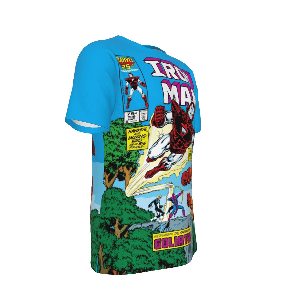 IRON MAN 206 ALL OVER PRINT SHIRT OR TANK
