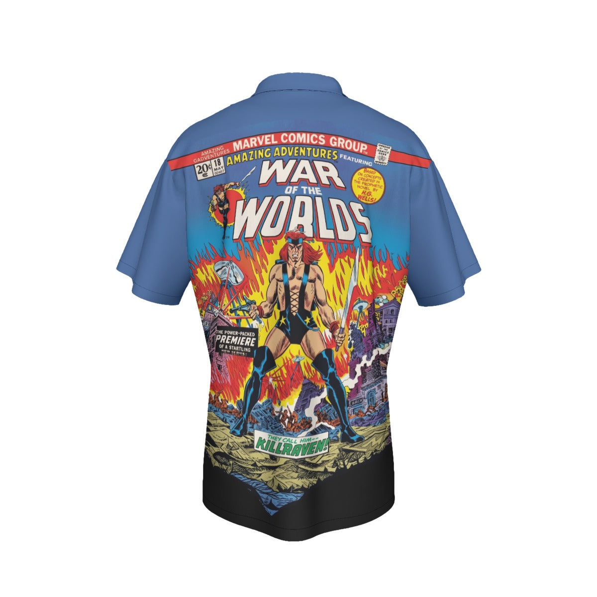 AMAZING ADVENTURES 18 All Over Print Shirt & Tank Top - KILLRAVEN