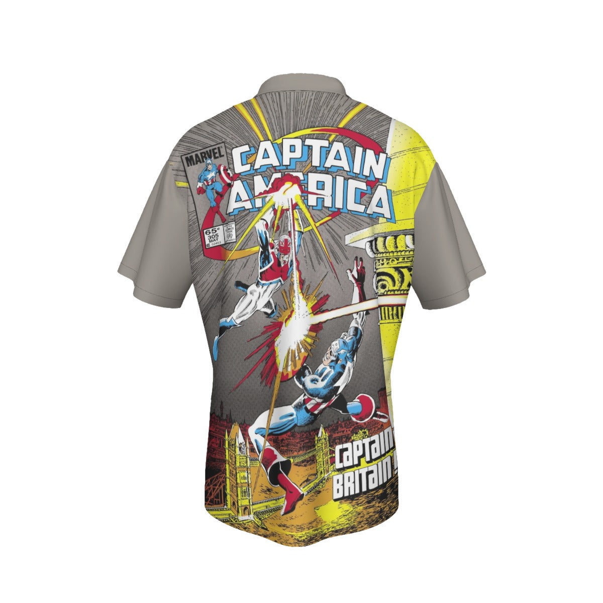 CAPTAIN AMERICA 305 ALL OVER PRINT SHIRT OR TANK