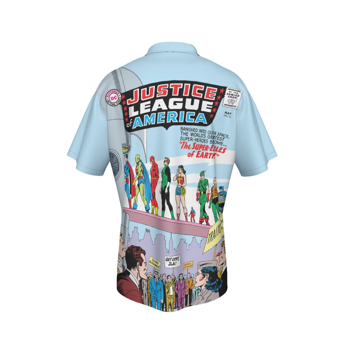 JLA 19 All Over Print Shirt & Tank Top