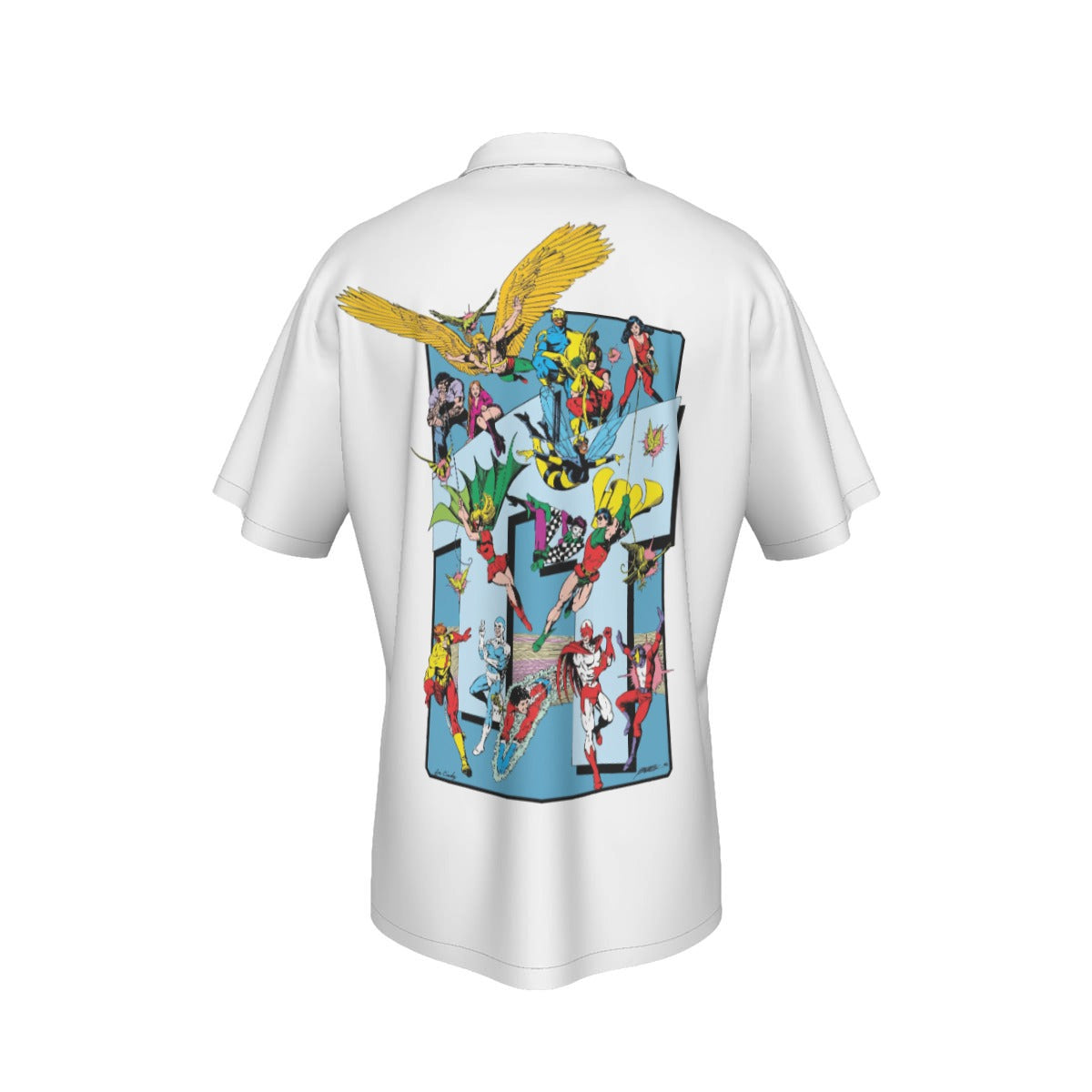 TEEN TITANS WEST TT All Over Print Shirt & Tank Top -GEORGE PEREZ ART
