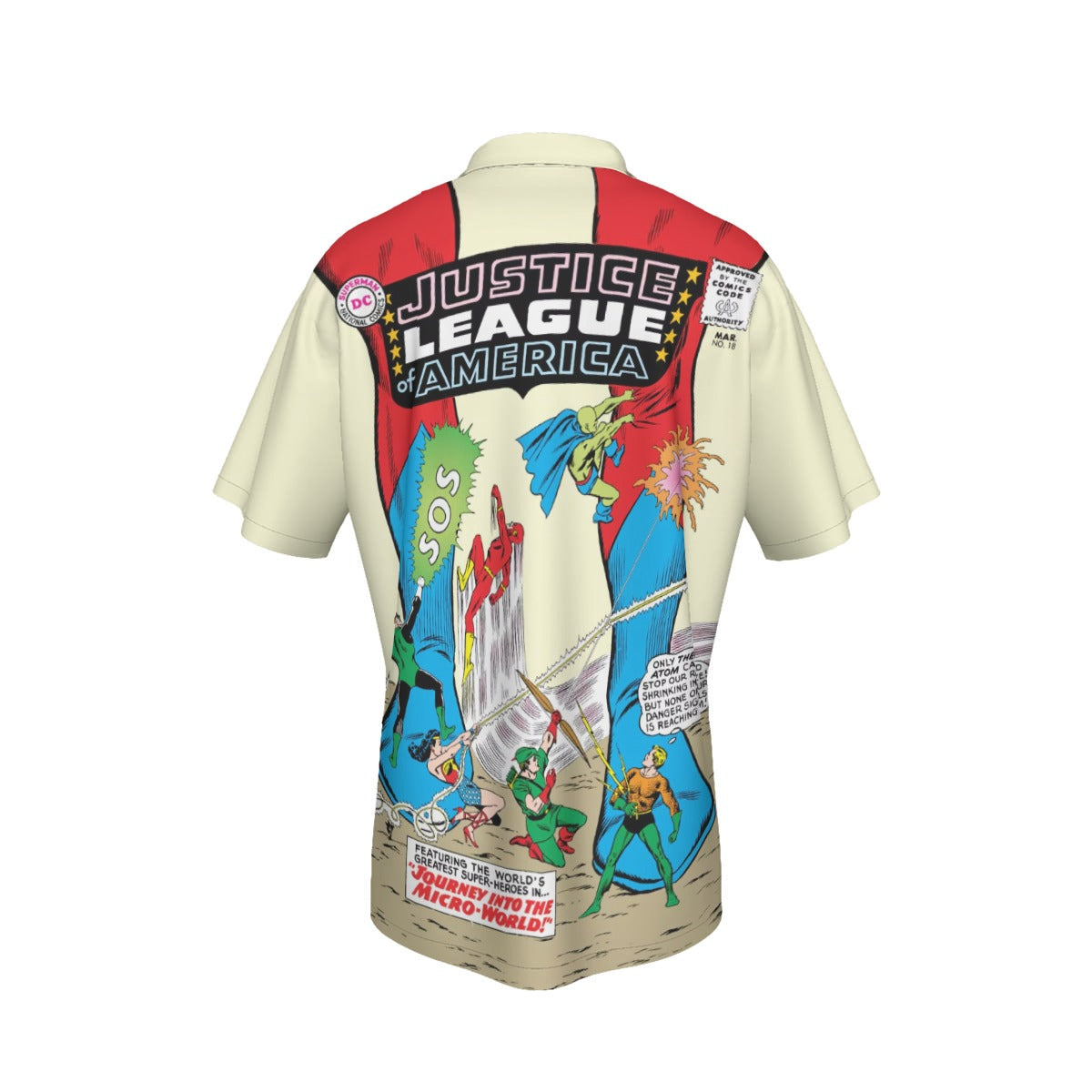 JLA 18 All Over Print Shirt & Tank Top