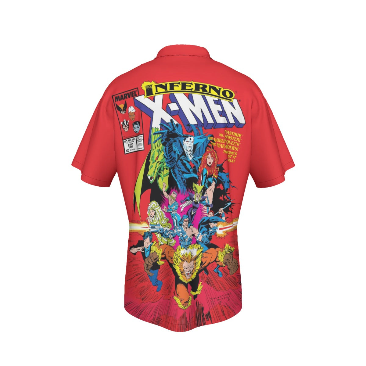 XMEN 240 All Over Print Shirt & Tank Top