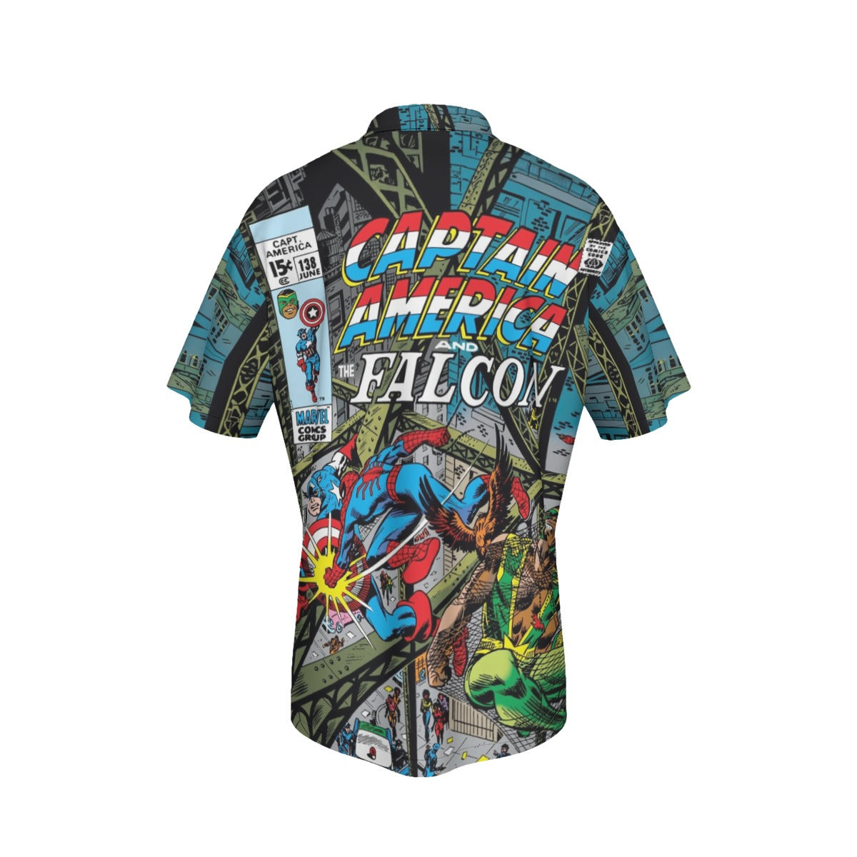 CAPTAIN AMERICA 144 All Over Print Shirt & Tank Top