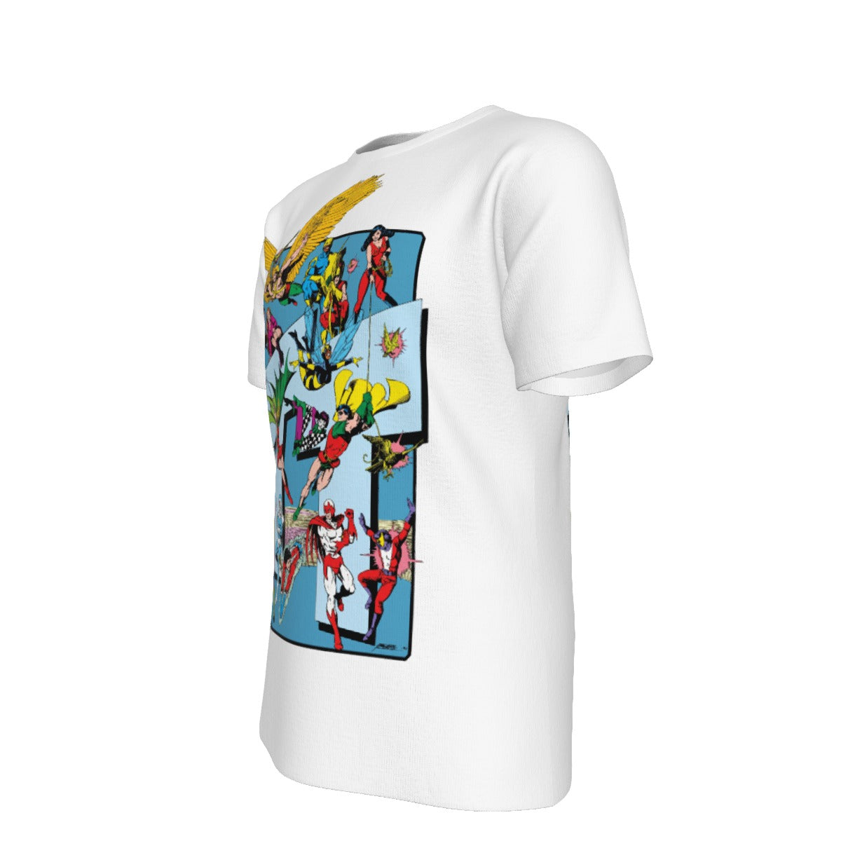 TEEN TITANS WEST TT All Over Print Shirt & Tank Top -GEORGE PEREZ ART