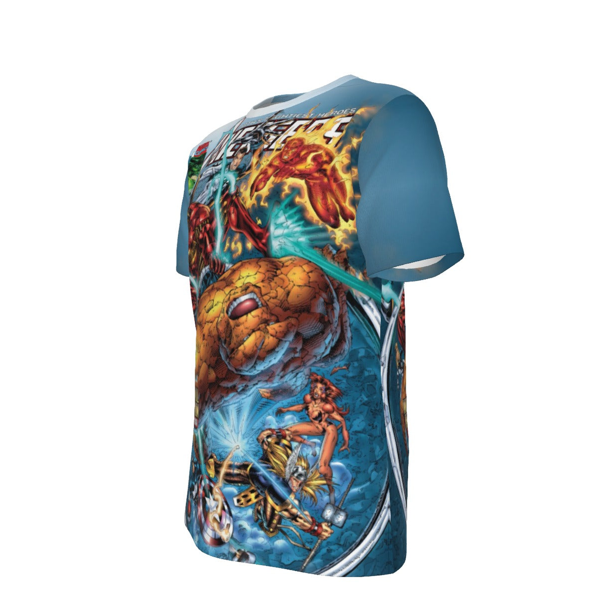 AVENGERS 6 '97 All Over Print Shirt & Tank Top - ROB LIEFELD ART
