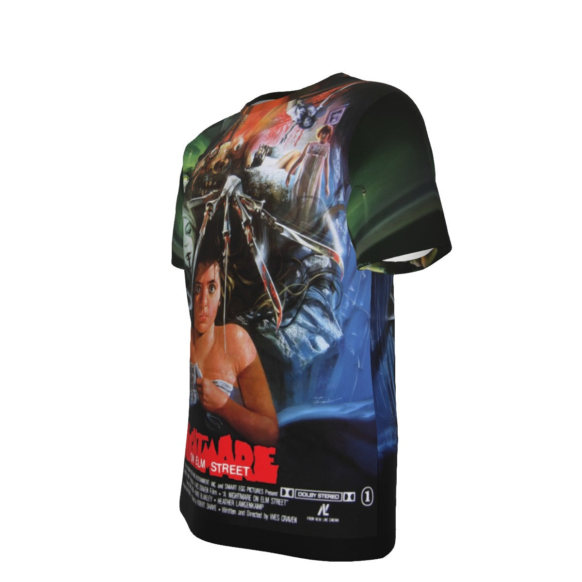 NIGHTMARE ON ELM STREET MOVIE POSTER All Over Print Shirt & Tank Top
