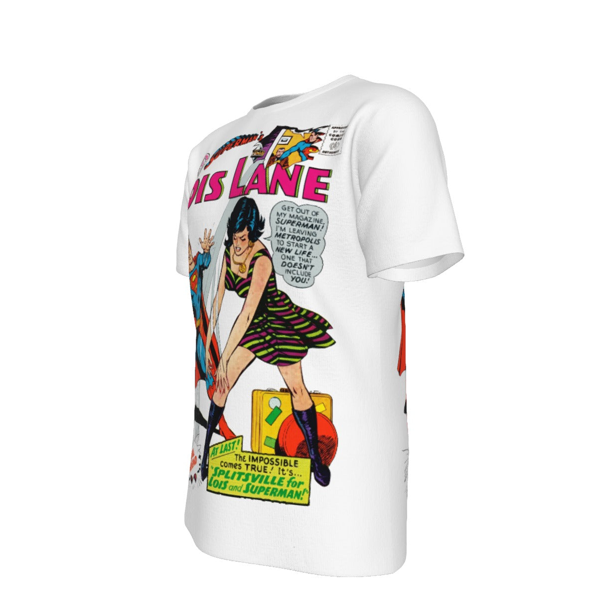 LOIS LANE 80 All Over Print Shirt & Tank Top - SUPERMAN'S GIRLFRIEND